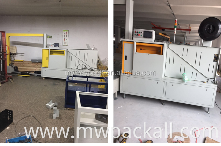 High performance fully auto side seal strapping machine/pallet strapping machine